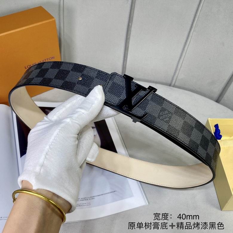 LV Belt 40mmX95-110CM 7D (581)